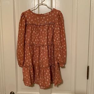 Preowned ruffled dress in excellent condition.